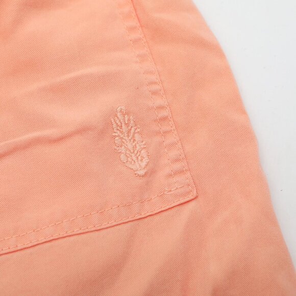 Free People Movement See You Sunday Shorts High Rise Elastic Waist Coral Orange - Picture 7 of 9